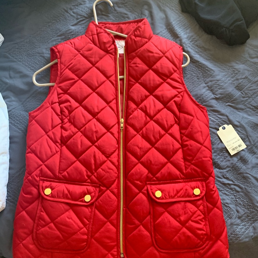 Red Puffer Jacket